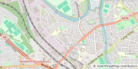 Map of Salford