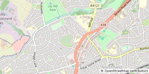 Map of Birmingham
