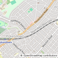 Map of Bournemouth