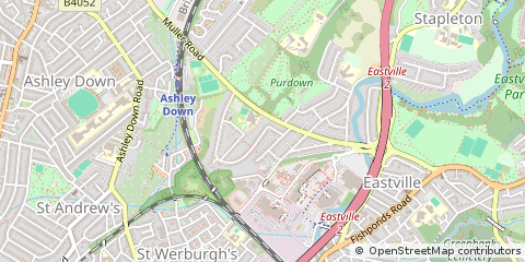 Map of Bristol