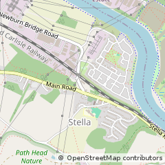 Map of Blaydon-on-Tyne, Tyne and Wear