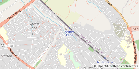 Map of Middlesbrough
