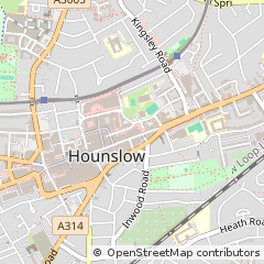 Map of Hounslow