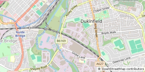 Map of Dukinfield