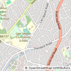 Map of Leeds