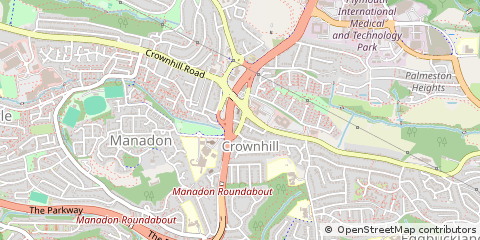 Map of Plymouth, Devon