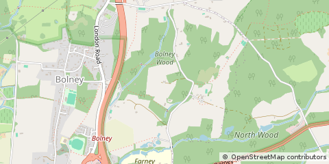 Map of Haywards Heath
