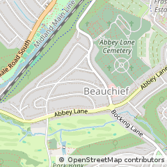 Map of Sheffield