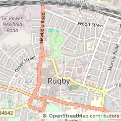 Map of Rugby