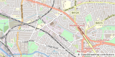 Map of Birmingham