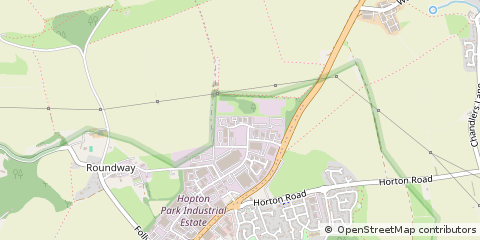 Map of Devizes, Wiltshire