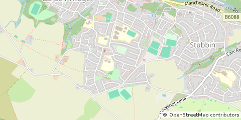Map of Stocksbridge
