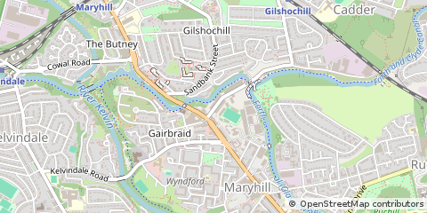 Map of Glasgow
