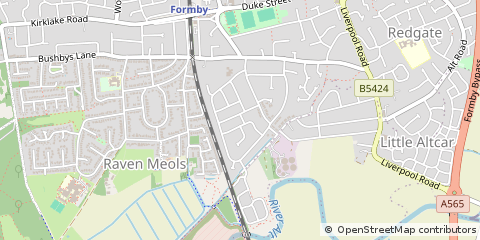 Map of Liverpool
