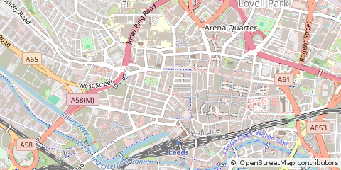 Map of Leeds