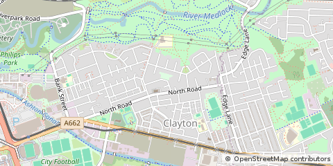Map of Manchester