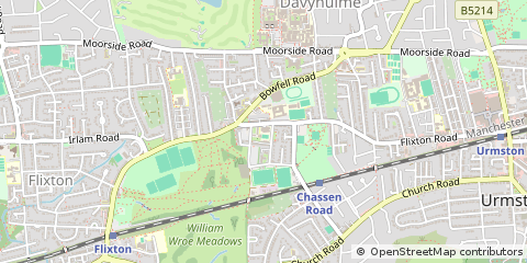 Map of Manchester, Buckinghamshire