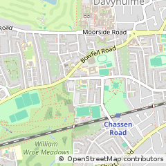 Map of Manchester, Buckinghamshire