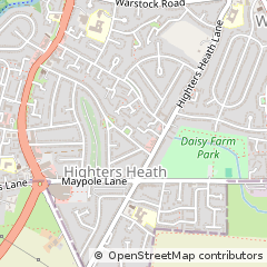 Map of Birmingham