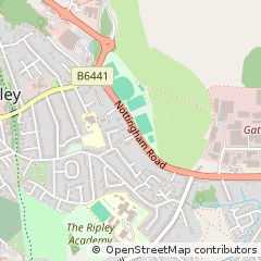 Map of Ripley, Derbyshire