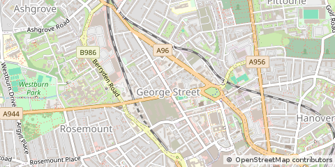Map of Aberdeen