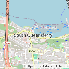 Map of South Queensferry, Midlothian