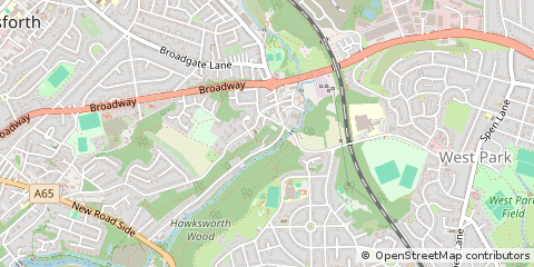 Map of Leeds