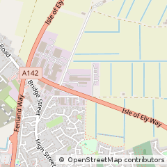 Map of Chatteris, Cambridgeshire