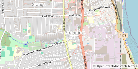 Map of Hartlepool