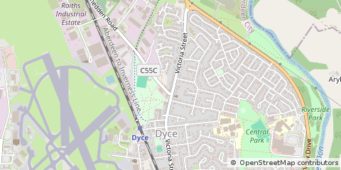Map of Aberdeen