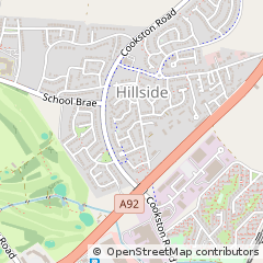 Map of Aberdeen, Aberdeenshire