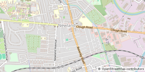 Map of East Yorkshire
