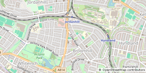 Map of Glasgow