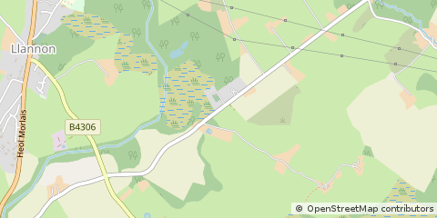 Map of Llanelli