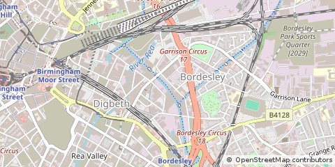 Map of Birmingham