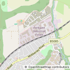 Map of Knutsford, Manchester