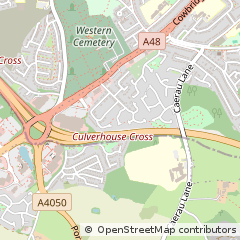 Map of Cardiff