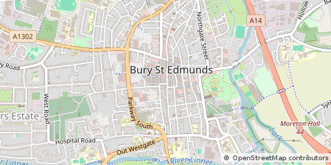 Map of Suffolk
