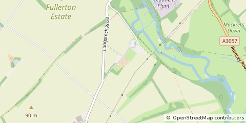 Map of Andover, Hampshire