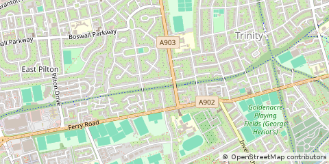 Map of Edinburgh