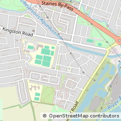 Map of Staines-Upon-Thames