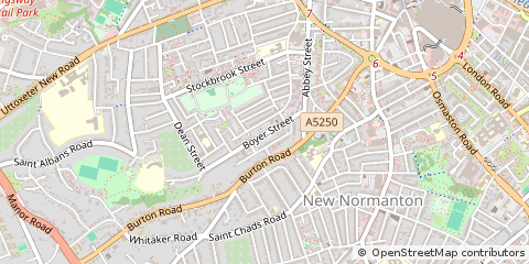 Map of Derby