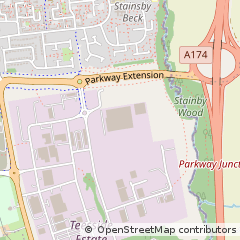 Map of Stockton on Tees, Cleveland