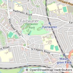 Map of Fairwater, Cardiff