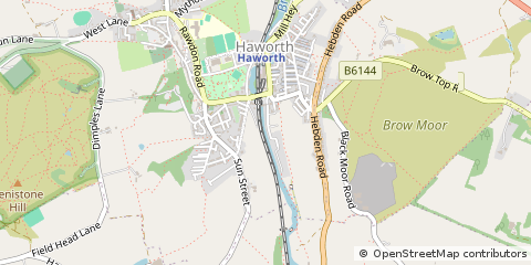 Map of Keighley