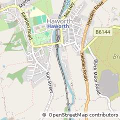 Map of Keighley
