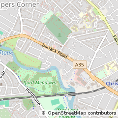 Map of Christchurch