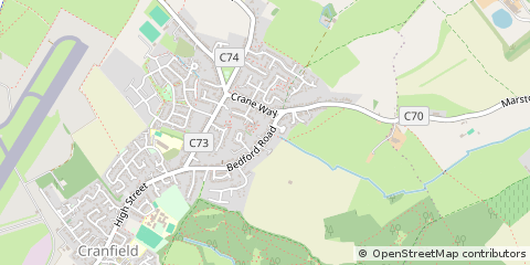 Map of Bedford