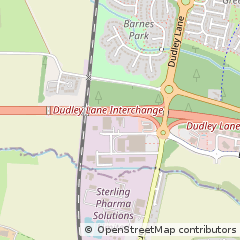 Map of Cramlington, Northumberland