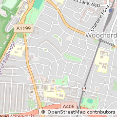 Map of Woodford Green